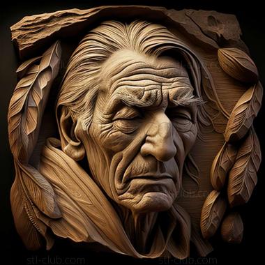 3D model Richard Artsschwager American artist (STL)